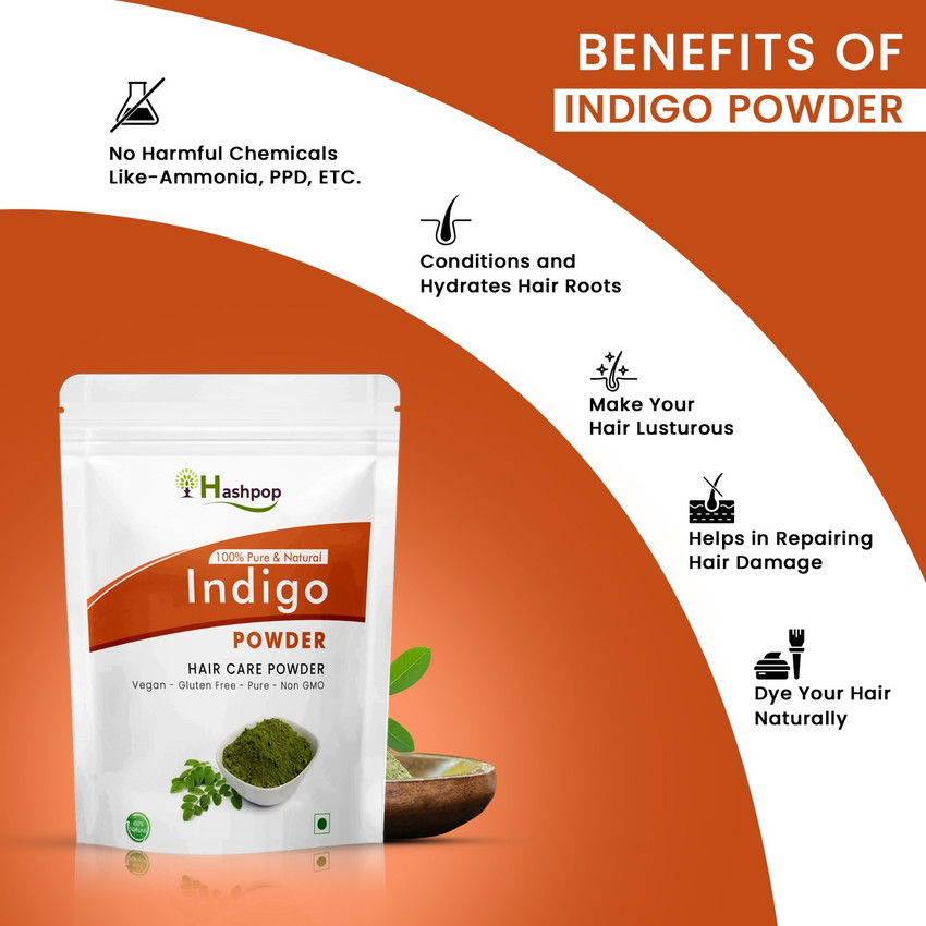 hashpop Naturals Pure Natural Indian Indigo Powder for Hair Care Hair Growth 500g indigo Price in India Buy hashpop Naturals Pure Natural Indian Indigo Powder for Hair