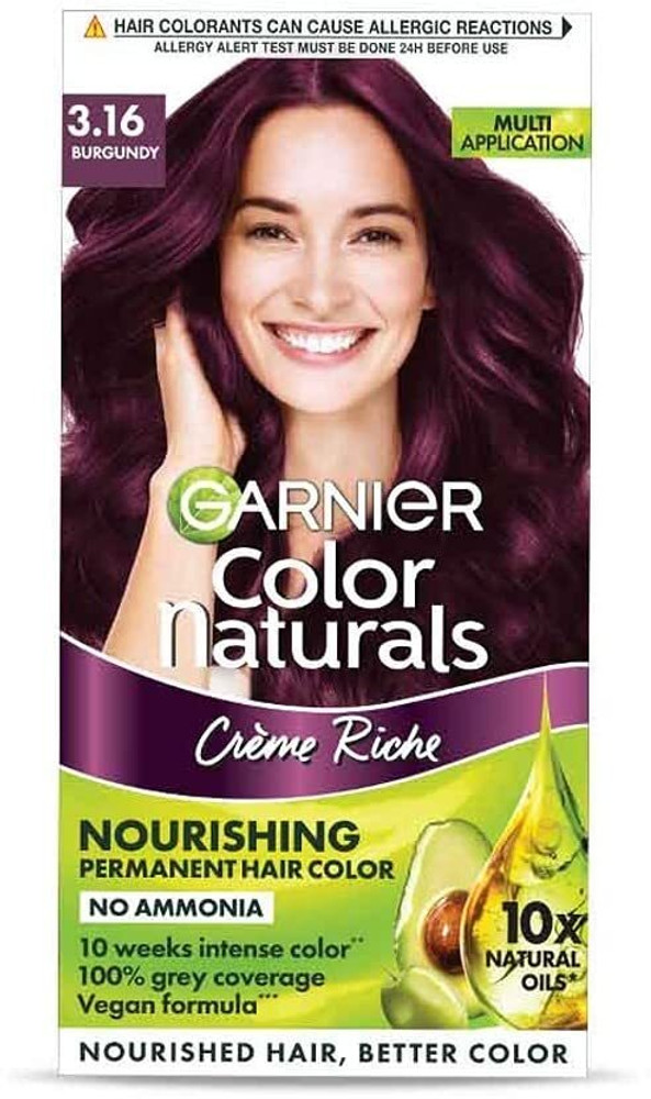 Garnier purple shop hair dye