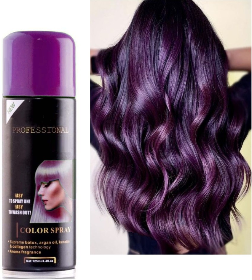 YAWI Temporary hair color spray Hair makeup , VIOLET - Price in India, Buy  YAWI Temporary hair color spray Hair makeup , VIOLET Online In India,  Reviews, Ratings & Features