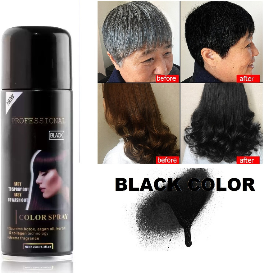 Aggregate more than 77 temporary black hair spray latest ceg.edu.vn