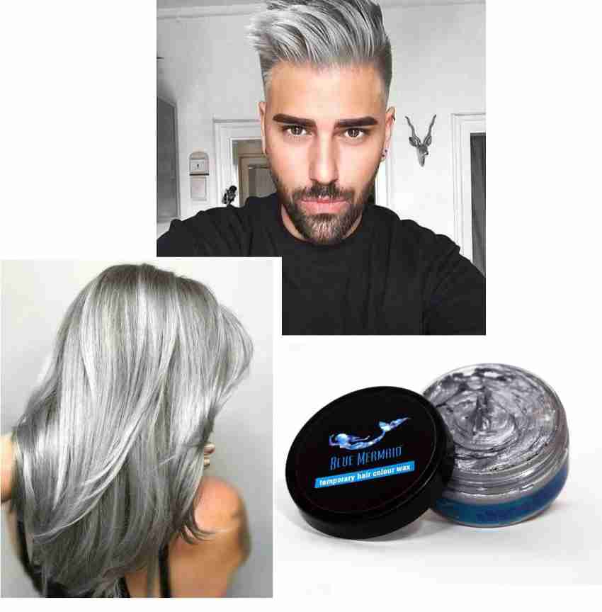 Herrlich Colorful Silver Grey Color Hair Wax Men Women , GREY - Price in  India, Buy Herrlich Colorful Silver Grey Color Hair Wax Men Women , GREY  Online In India, Reviews, Ratings