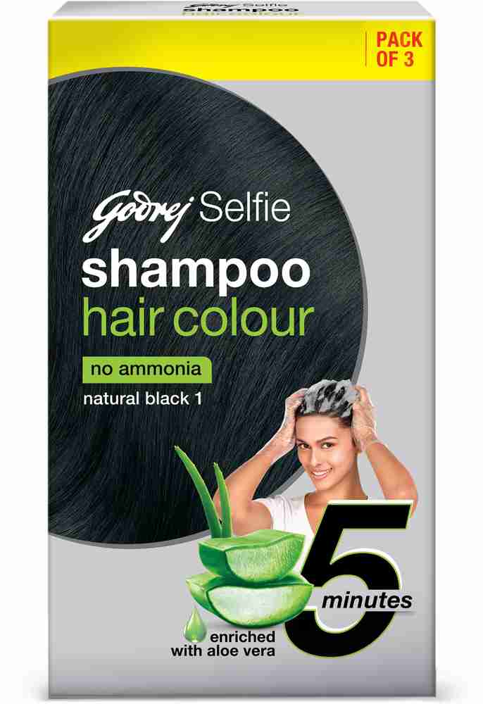 Shampoo based outlet hair colour