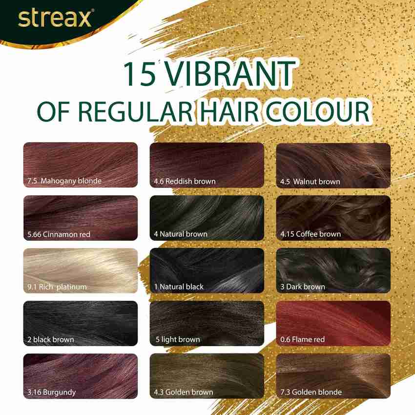 Streax hair 2025 colour highlights shades