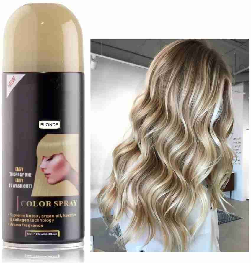 Temporary blonde hair dye discount