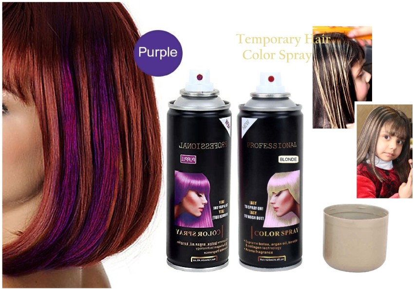 2 Pack Loreal COLORISTA Semi Permanent Color Spray Burgundy20 Medium Brown  Hair | eBay