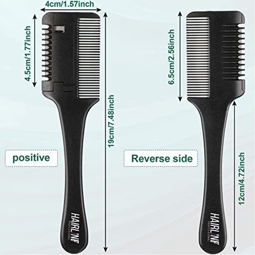 Comb store with blade