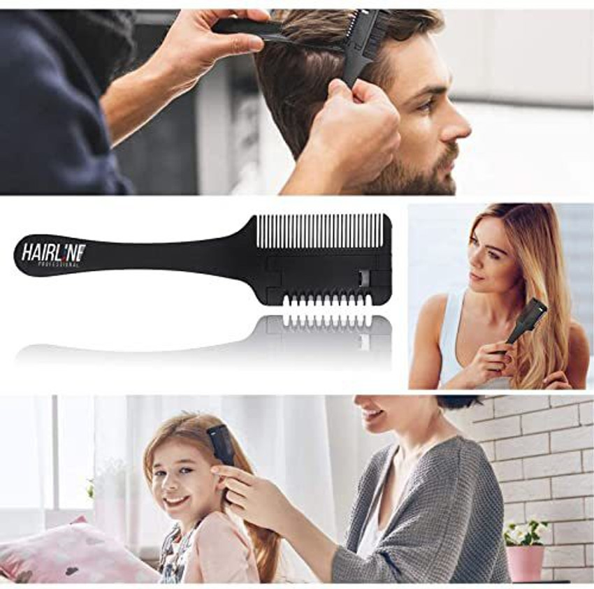 Hair line Professional Unisex Single Blade Razor Comb for