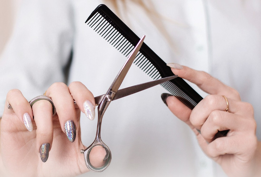 Scissors comb sale