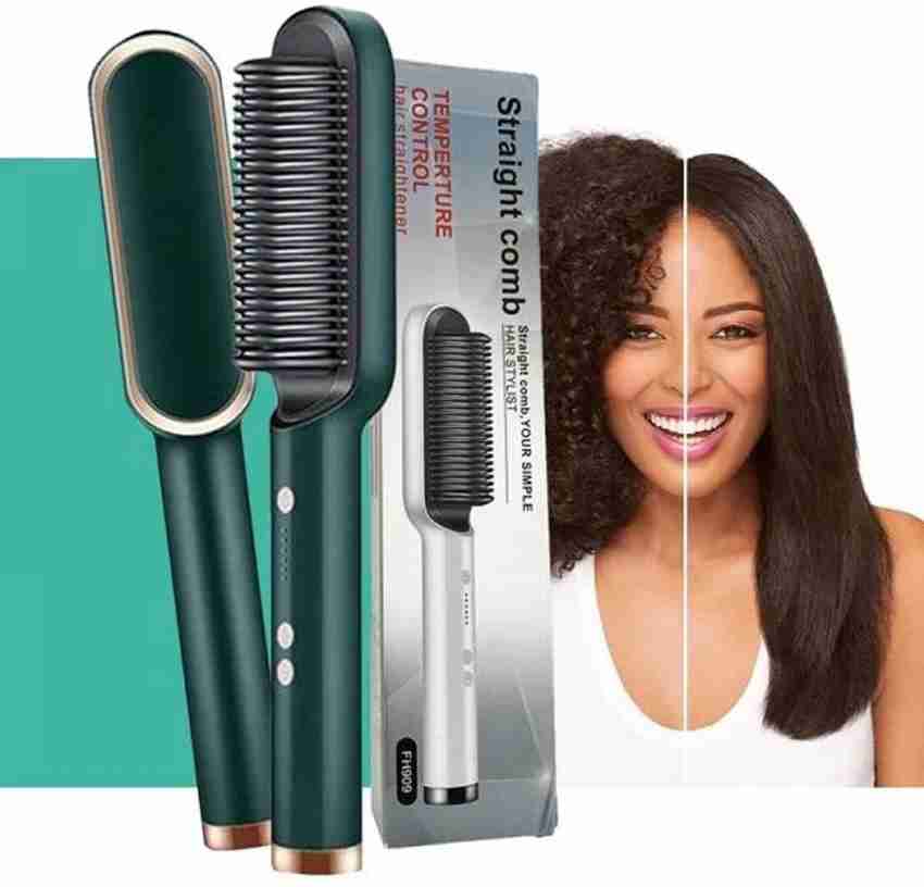 Ceramic flat iron brush deals