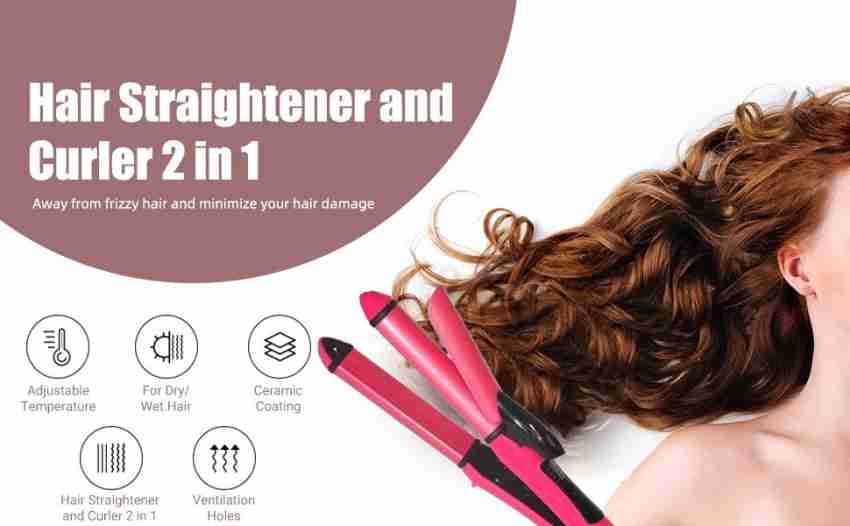 Orelius Fire 2 in 1 Hair Straightener Baal Sidhe Karne Wali Straight Machine Or Hair Curler Price in India Buy Orelius Fire 2 in 1 Hair Straightener Baal Sidhe