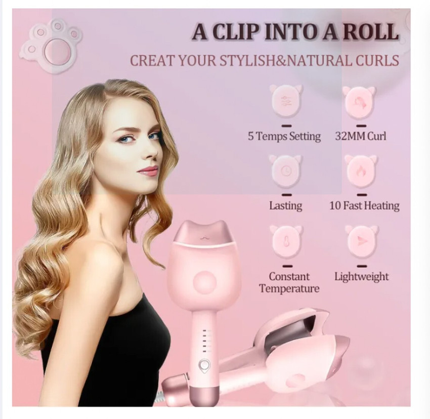 bosig Hair culer big waves egg roll curler for hair curler curling iron