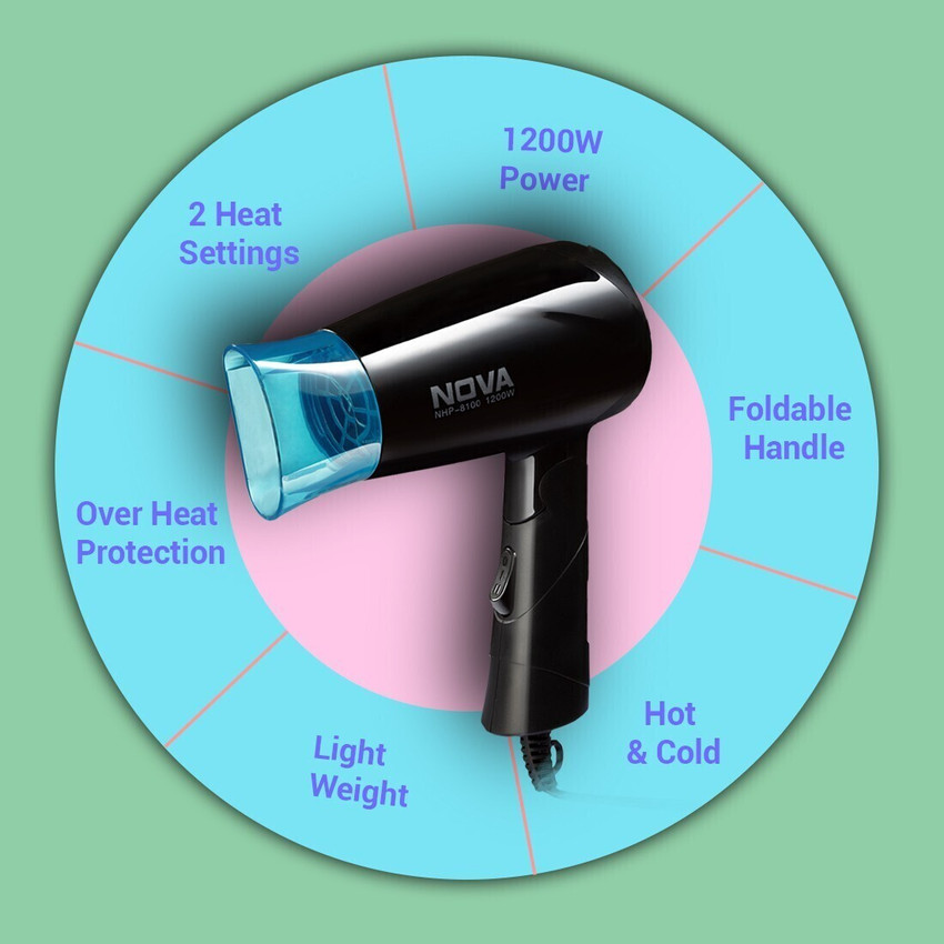 Nova nhp 8100 hair dryer outlet