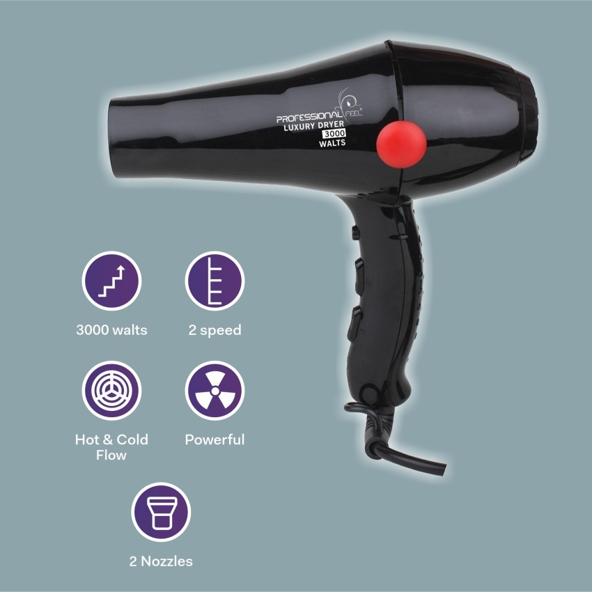 Professional hair outlet dryer 3000 watts