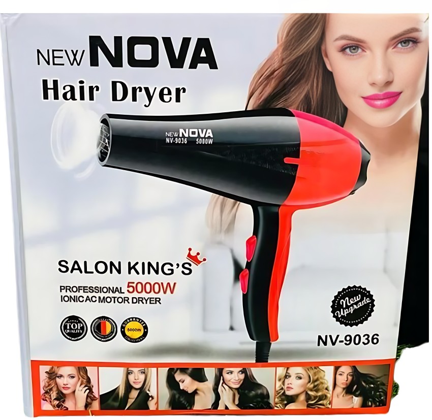 NOVA NV1290 1000W Foldable Hair Dryer for Women Professional Electric  Foldable Hair Dryer  Dealsmagnetcom