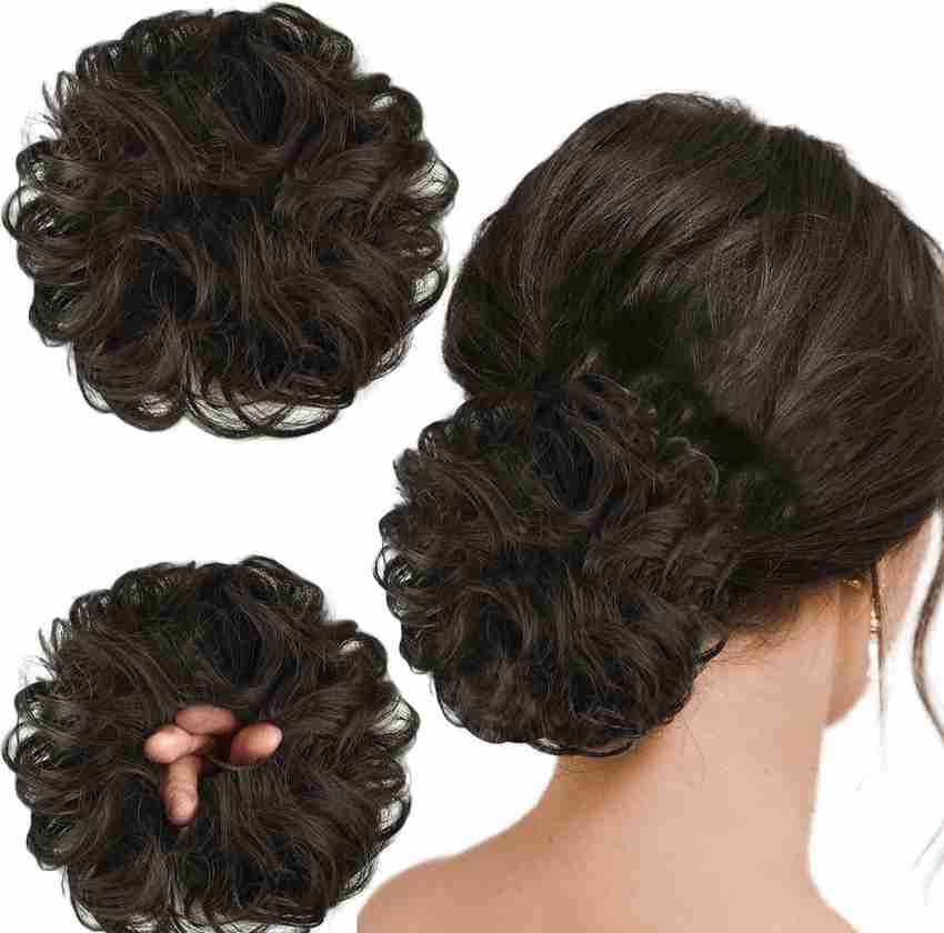 Fake sales hair bun