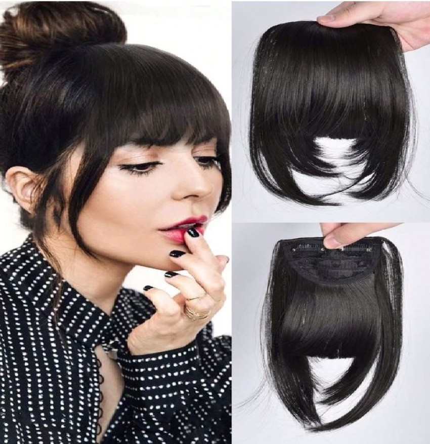 Blushia Clip in Bangs Fake Bangs Synthetic Bangs Clip in Extensions Hair Extension Price in India Buy Blushia Clip in Bangs Fake Bangs Synthetic Bangs Clip in Extensions Hair Extension online