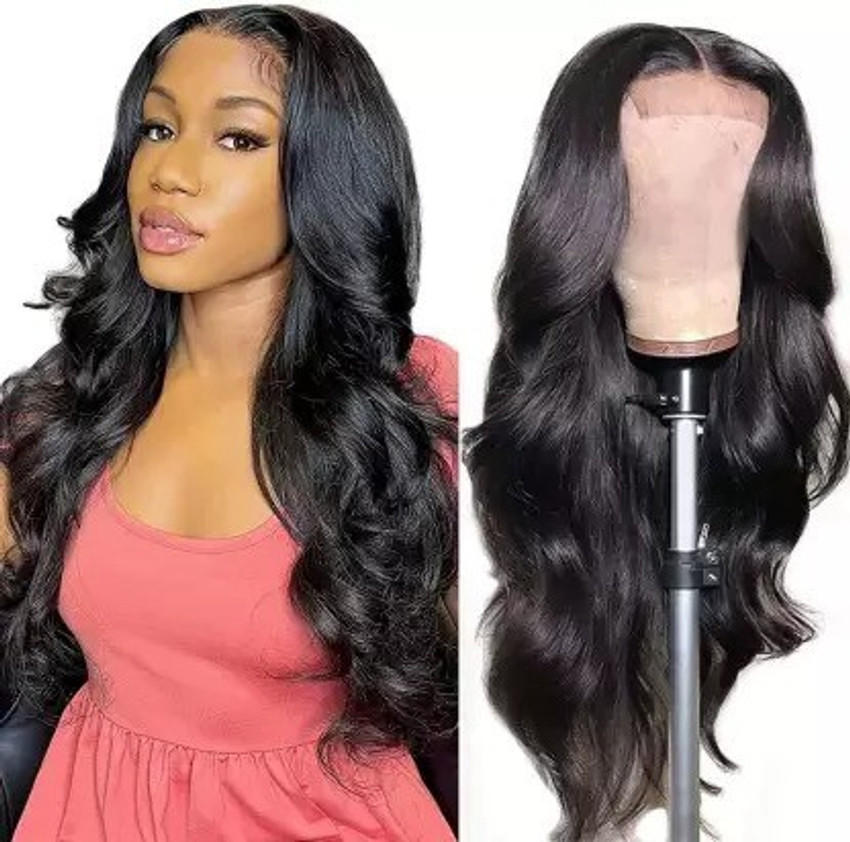 Hymaa Middle Part Long Wig For Women Girl Hair Extension Price in India Buy Hymaa Middle Part Long Wig For Women Girl Hair Extension online at Flipkart