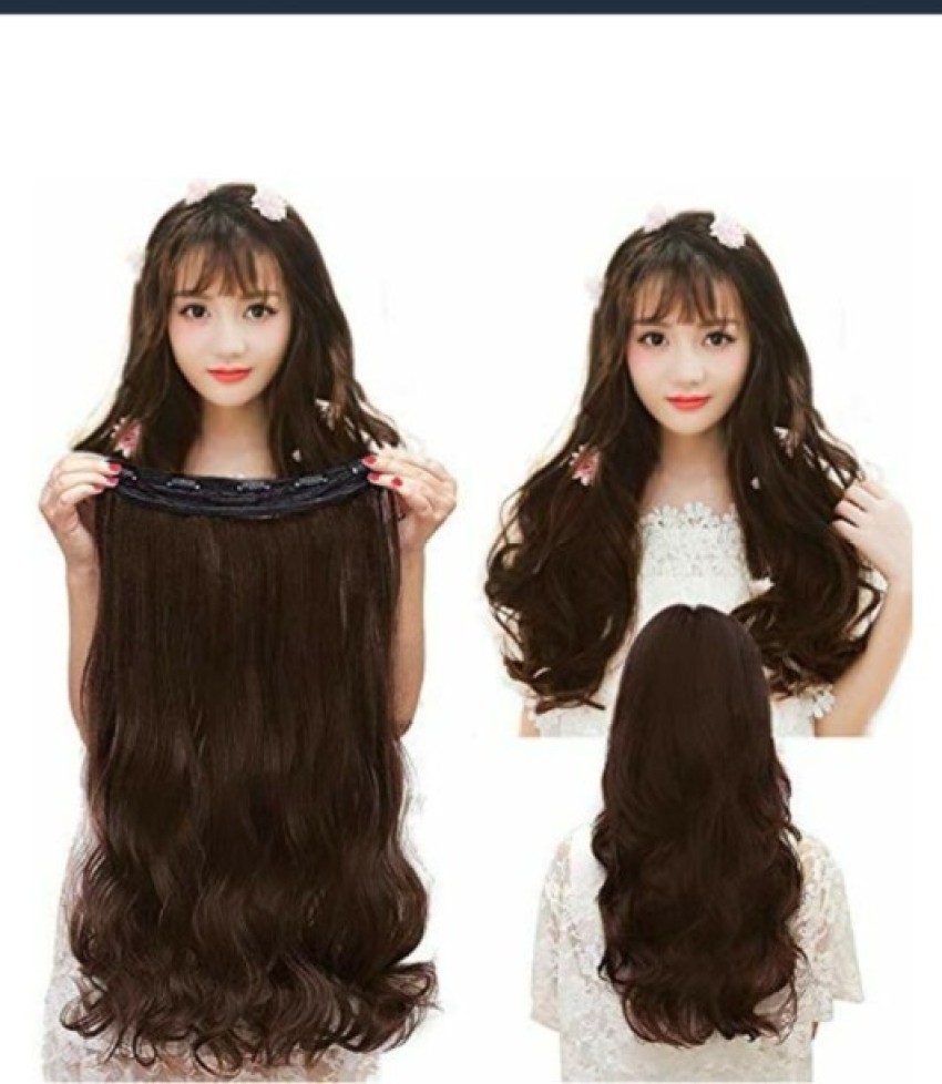 Tressed hair topper synthetic for women and girls for hair volume Hair  Extension Price in India - Buy Tressed hair topper synthetic for women and  girls for hair volume Hair Extension online