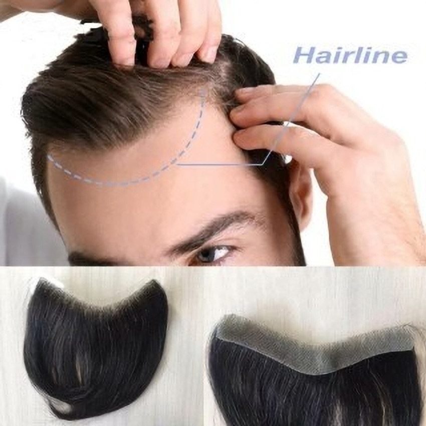 Receding hairline hair piece cheap