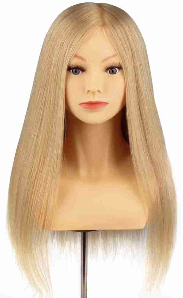 Human hair hot sale practice head