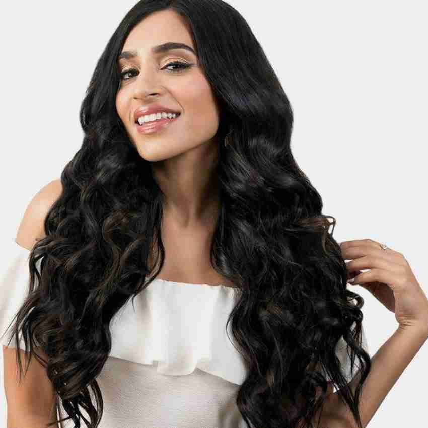 SAMYAK Hot Selling 5 Clips in Wavy Curly Hair Extension Price in