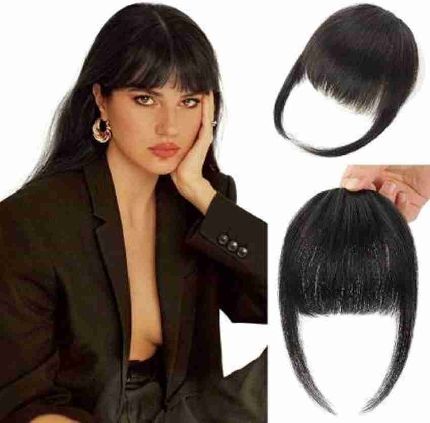 Antish stylish silky synthetic hair bangs extensions for girls Hair  Extension Price in India - Buy Antish stylish silky synthetic hair bangs  extensions for girls Hair Extension online at