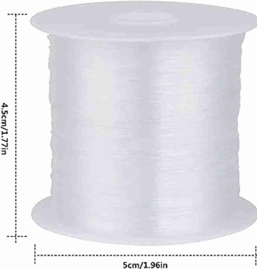 Beauty Shine 100m Clear Nylon Invisible Thread, Elastic Invisible String  Bracelet String, Hair Extension Price in India - Buy Beauty Shine 100m Clear  Nylon Invisible Thread, Elastic Invisible String Bracelet String, Hair