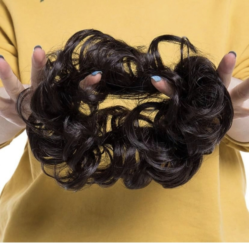 Brown rubber wig store
