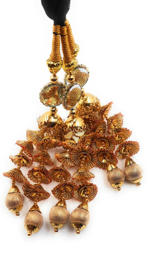 Gota patti jhumka deals