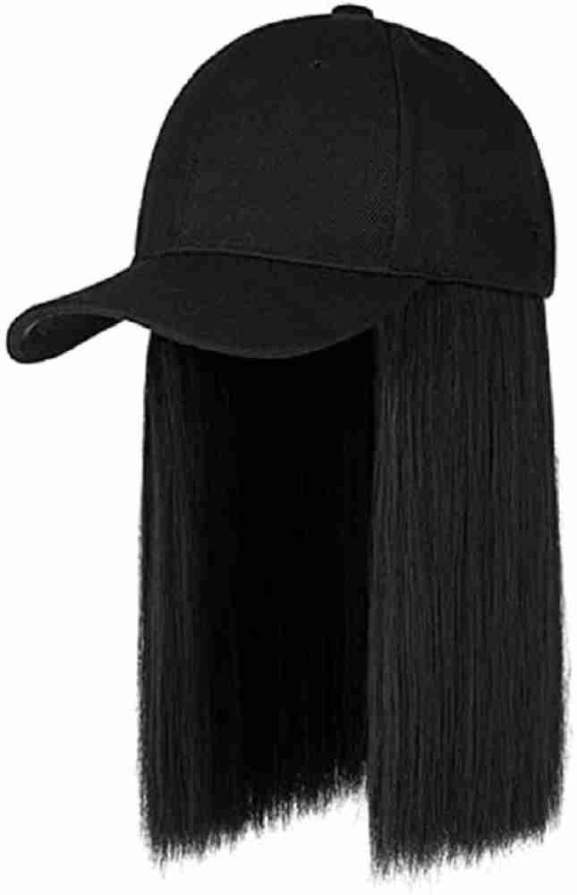 HAVEREAM Straight black women hair wig cap Hair Extension Price in India -  Buy HAVEREAM Straight black women hair wig cap Hair Extension online at