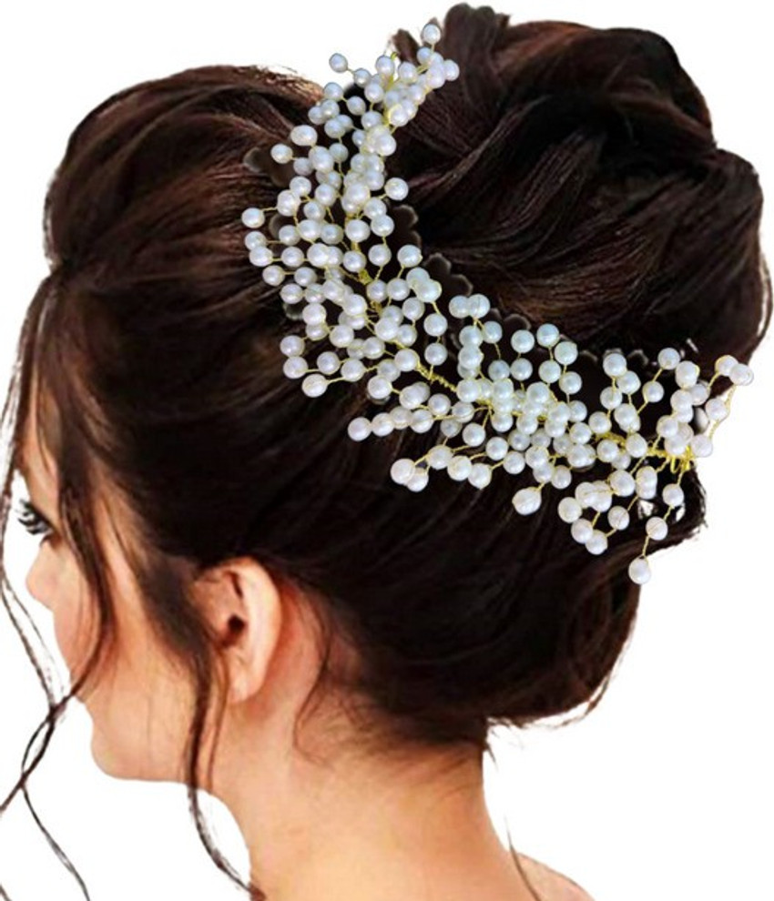 AKSFORU Accessories for Women Stylish White Pins Accessories for Weddings Hair Extension Price in India Buy AKSFORU Accessories for Women Stylish White Pins Accessories for Weddings Hair Extension onl...