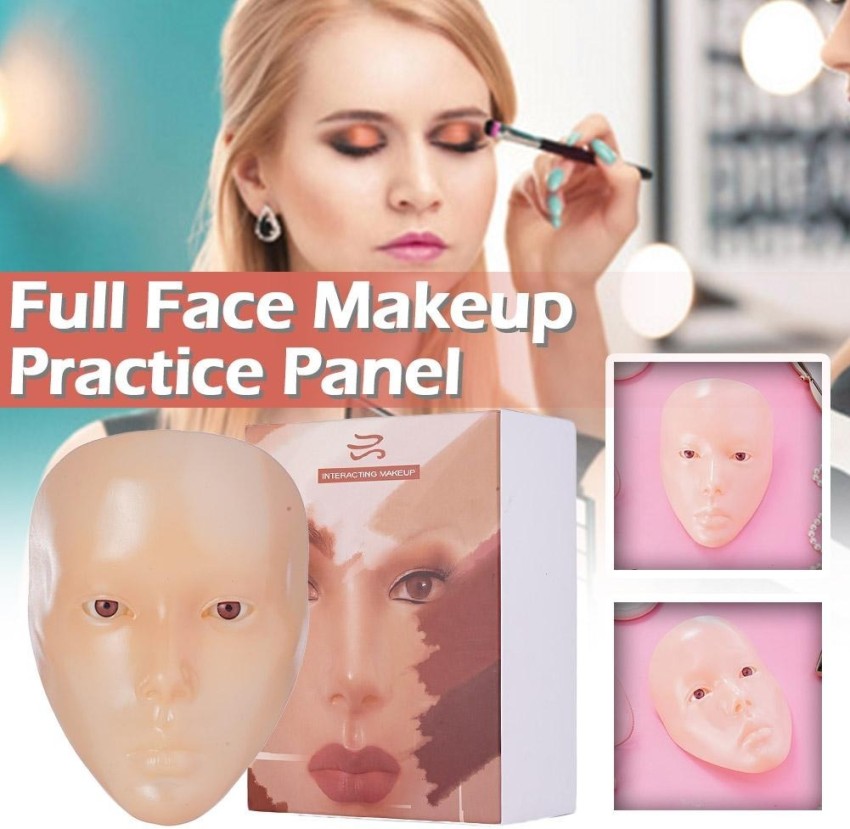 My Colors 3D makeup practice face dummy plate, silicone makeup mannequin  face, reusable 0 ml - Price in India, Buy My Colors 3D makeup practice face  dummy plate, silicone makeup mannequin face