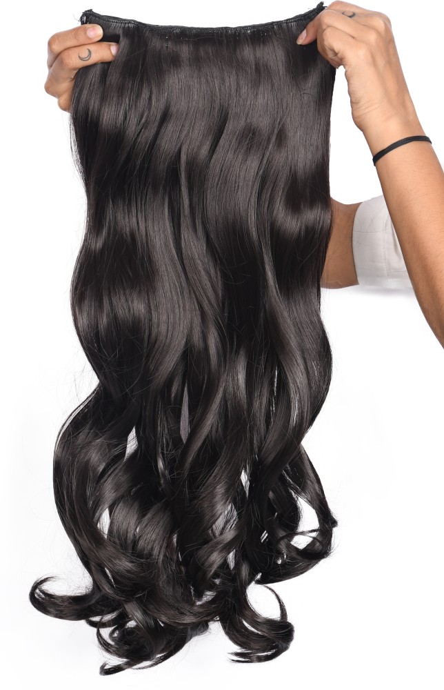 A H S Premium quality Heavy Curls hair Extension Brown Beautiful Look Hair  Extension Price in India - Buy A H S Premium quality Heavy Curls hair  Extension Brown Beautiful Look Hair