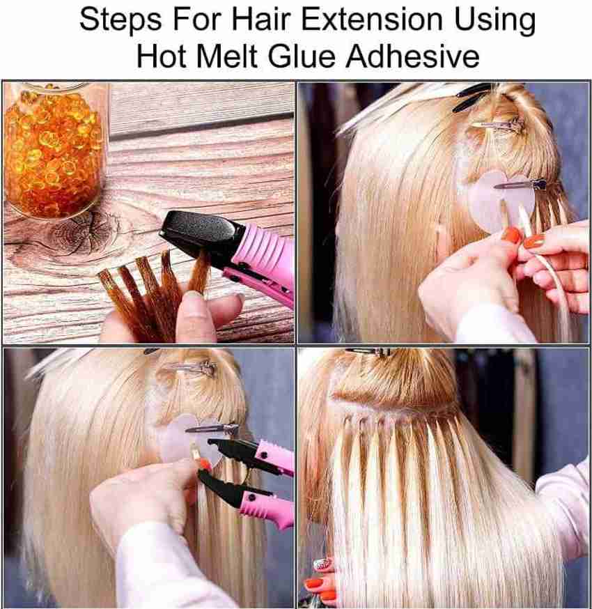 Glue i deals hair extensions