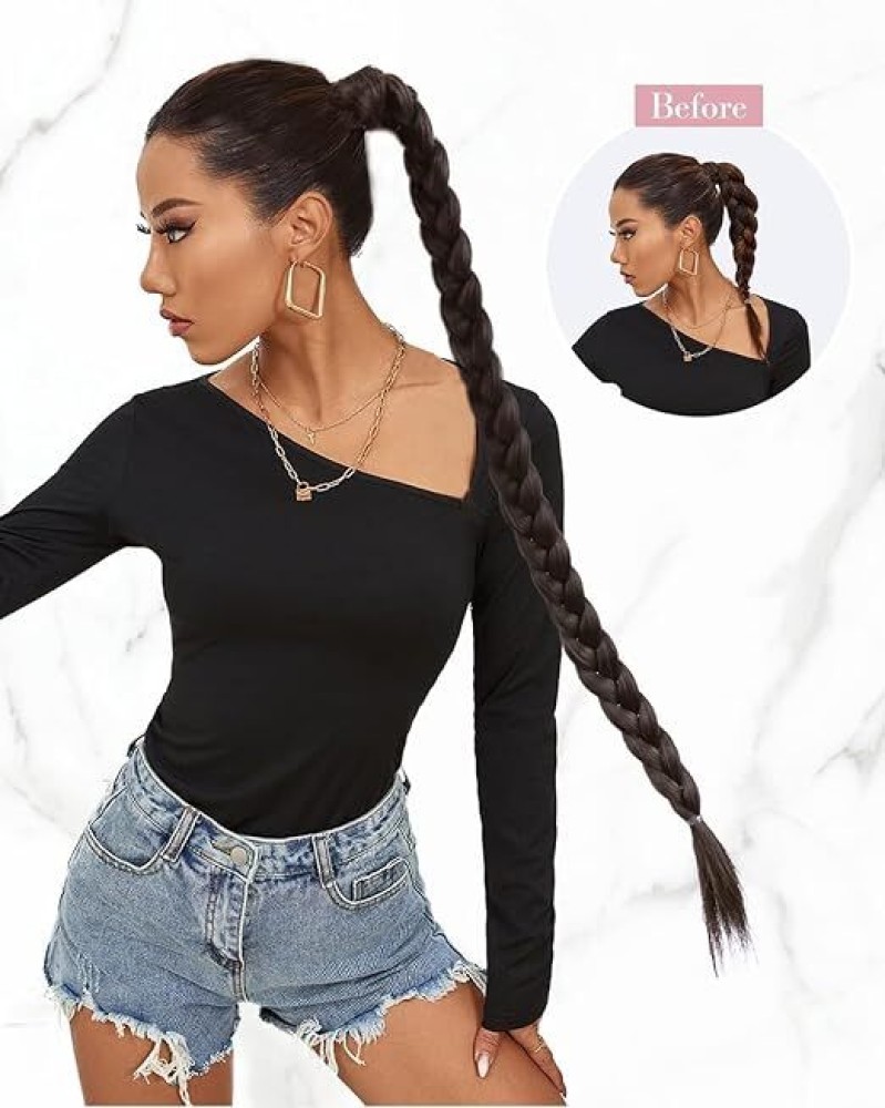 Short Pigtail Extension (black)