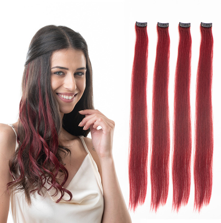 Plum hair extensions sale