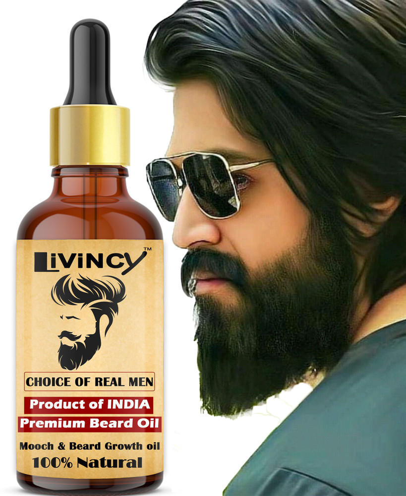 Livincy Red Onion Beard Growth oil for Specially Men Beard Gift