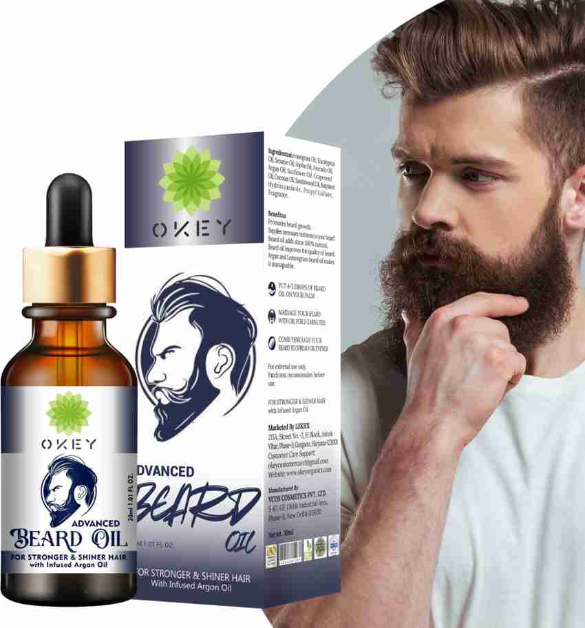 Okey Oil for Advanced Beard Hair Growth Hair Oil Price in India