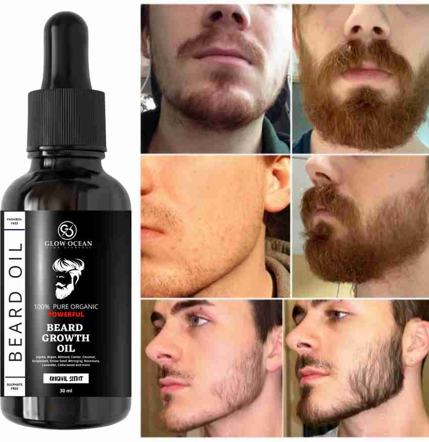 Beard shop growth oil
