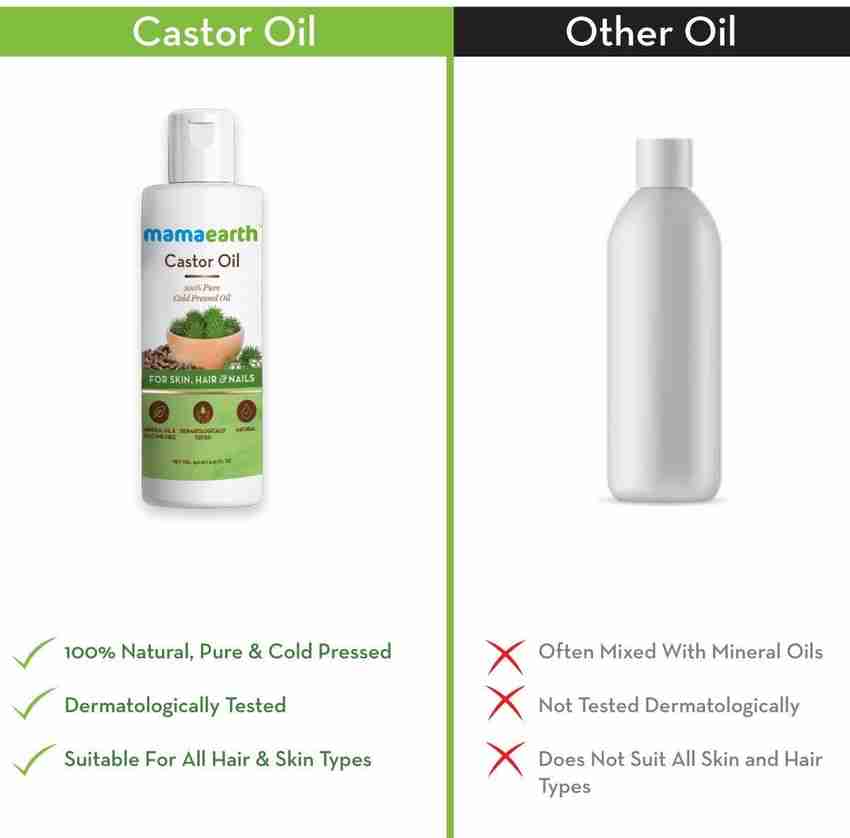 Mamaearth castor oil discount