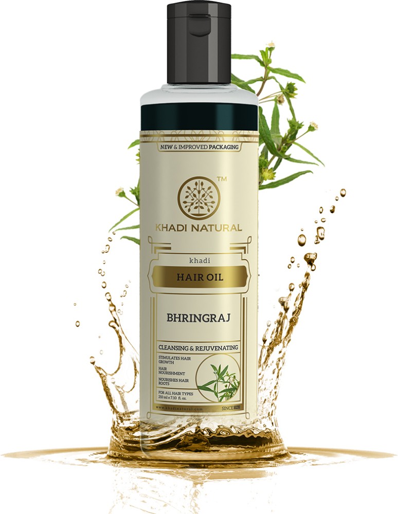 KHADI NATURAL Bhringraj Hair Hair Oil Price in India Buy KHADI