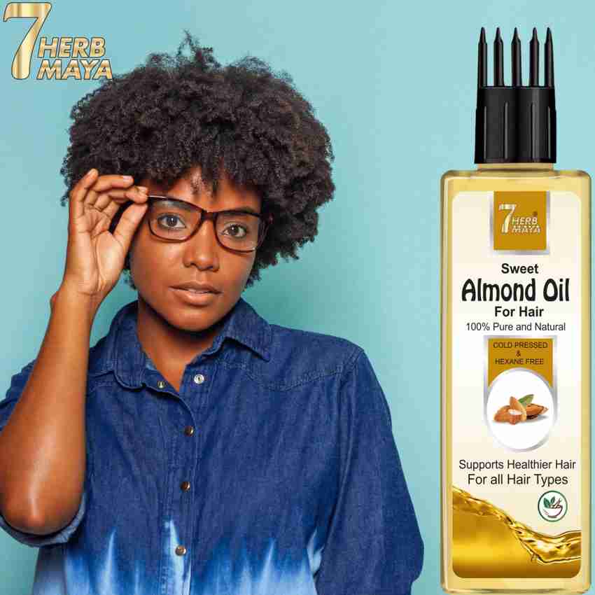 Almond oil for hair store growth before and after