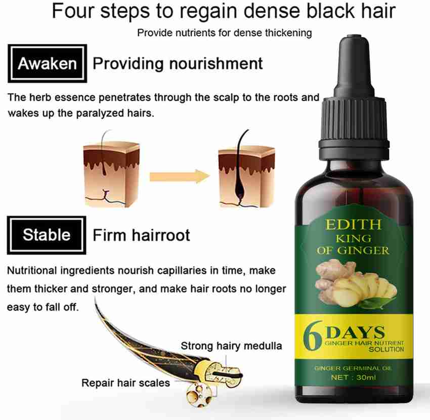 Edith 7 Day Ginger Hair Germinal Hair Serum Loss Treatment Oil Hair Oil Price in India Buy Edith 7 Day Ginger Hair Germinal Hair Serum Loss Treatment Oil Hair Oil Online