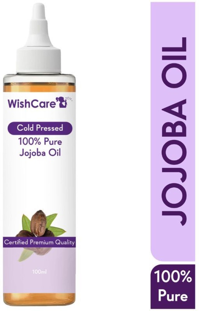 WishCare 100% Pure Cold Pressed Jojoba Oil (100 ml) - Price in India, Buy WishCare  100% Pure Cold Pressed Jojoba Oil (100 ml) Online In India, Reviews,  Ratings & Features