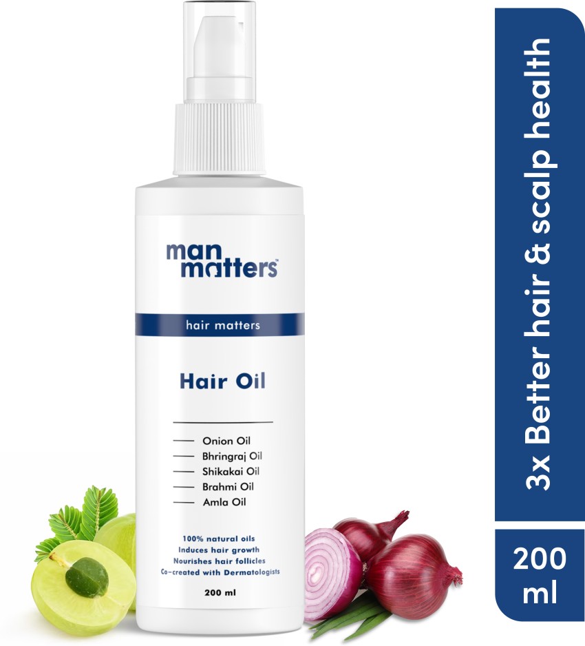 Buy Man Matters Advance Derma Roller  Hair Oil 100ml  With Bhringraj  Onion Amla Shikakai  Brahmi Oil  05mm Titanium Alloy Microneedles   For Healthy  Strong Hair Online at