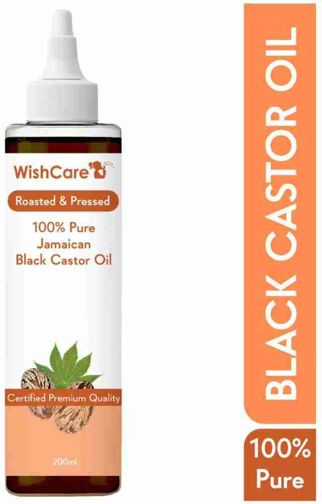 WishCare Premium Jamaican Black Castor Oil For Hair Skin Roasted Pressed Face Wash Price in India Buy WishCare Premium Jamaican Black Castor Oil For Hair Skin