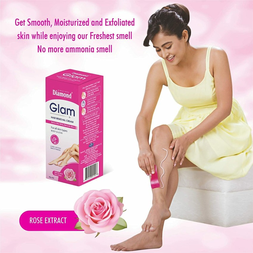 Diamond Glam Hair Removal Cream ROSE Cream Price in India Buy