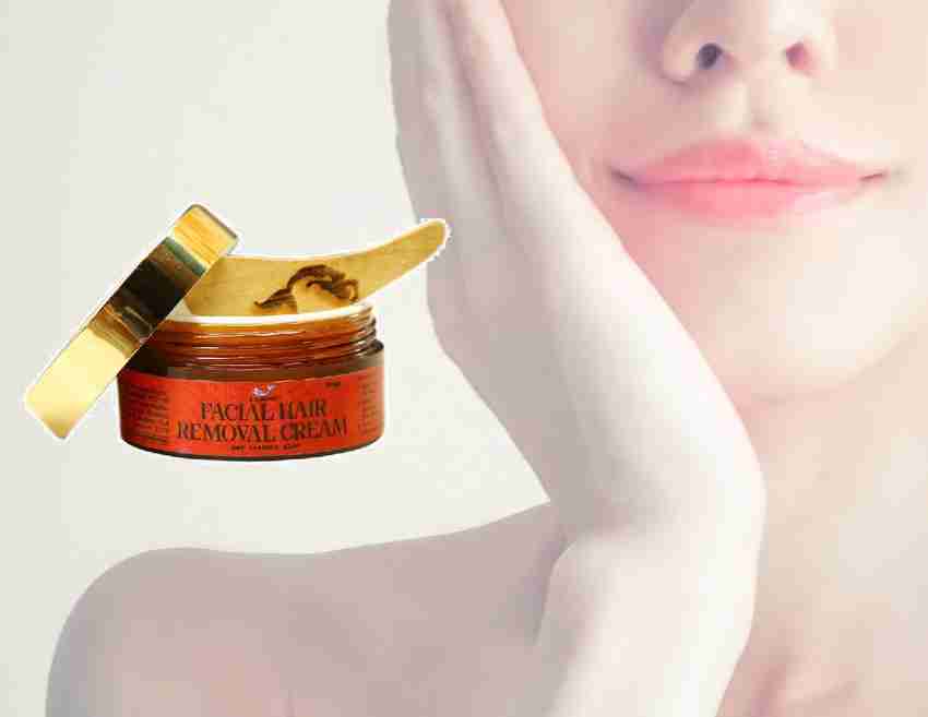 BLUEMERMAID BEST FACIAL HAIR REMOVAL CREAM FOR WOMEN WITH SPATULA
