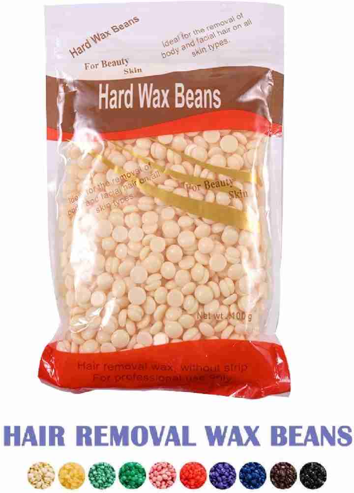 Hair Removal Hard Body Wax Beans for Face, Arms, Legs (50 GM