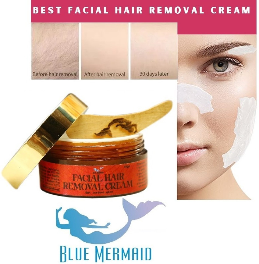 Female facial hair removal products store